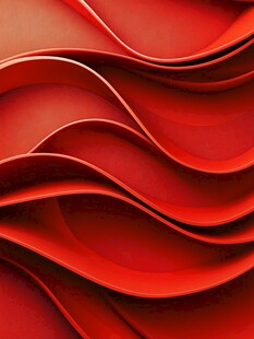 红色曲线纹理素材