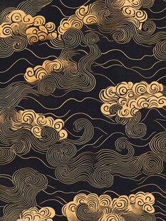 宋代云图高端云纹装饰