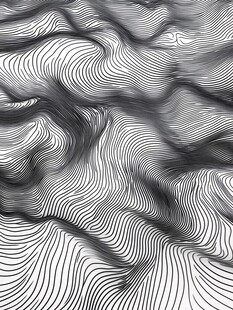 山水意境线条纹理