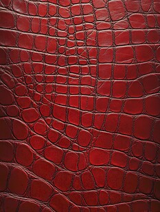 红色皮革素材