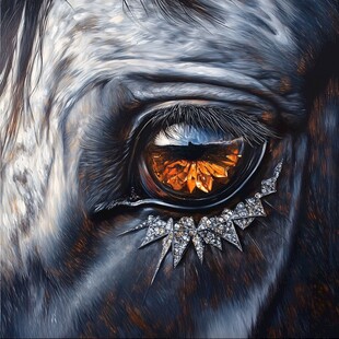 眼睛复古装饰画