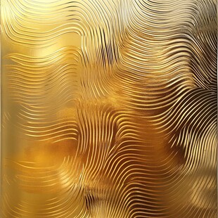 4d金色线条艺术
