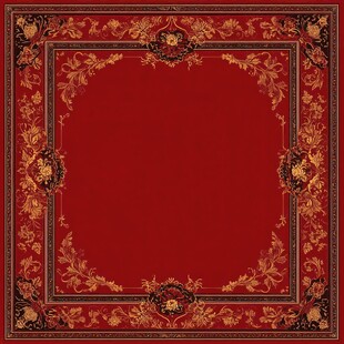 红金色欧式背景