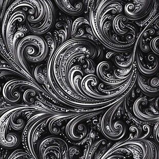 3d印花旋涡背景