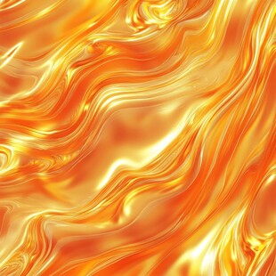 金色抽象流体纹理背景