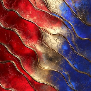 红蓝肌理