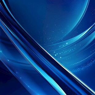 蓝色弯曲唯美科技