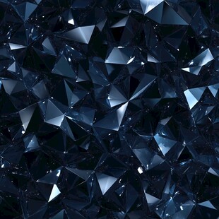 酷炫蓝水晶立体背景