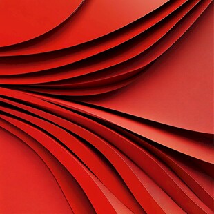 立体感红色背景