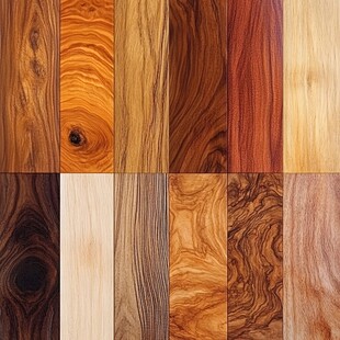 多种颜色木板木材