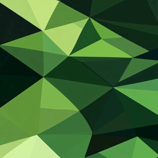 渐变绿色晶格背景韵味