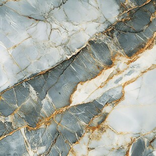 蓝底金线大理石