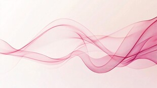 桃红色柔美曲线