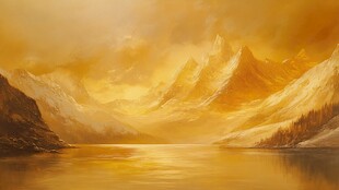风景厚涂