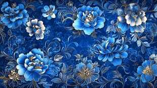 大气奢华富贵底纹壁纸