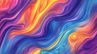 抽象流体花纹背景