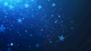 蓝色星光壁纸