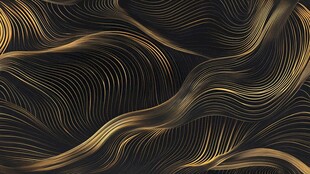 4d金色线条艺术