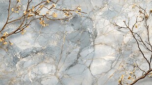 蓝色大理石背景墙