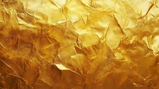 金箔皱褶