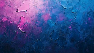 蓝紫色随性涂鸦背景