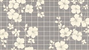 黄底小碎花印花图