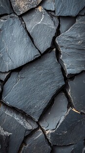 蓝色立体石纹理