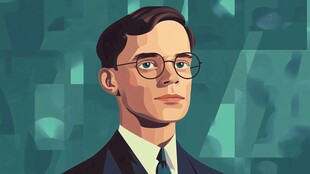 偏平化人物插画