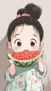 q版西瓜少女
