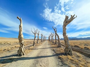 枯木新疆旅游