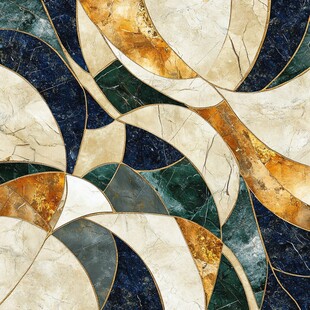 抽象唯美大理石拼花