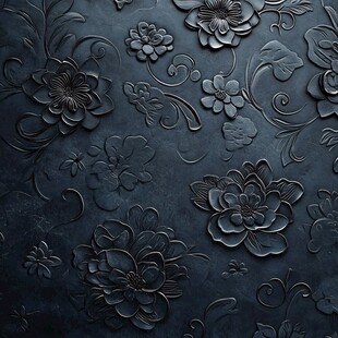 皇家蓝立体感浮雕背景