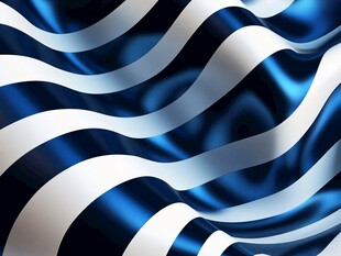 蓝白条纹炫酷背景