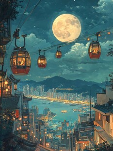 夜景儿插