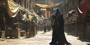 薛西斯接受朝拜