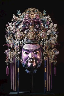 花丝镶嵌点翠盔头