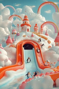 3d立体插画风格