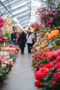 荷兰花卉市场