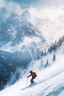 炫彩滑雪视觉