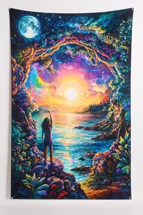 梦幻夜晚立体画