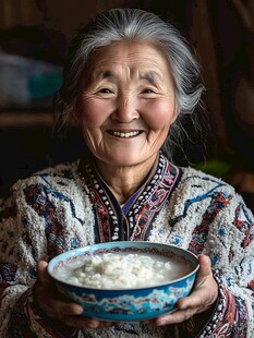 奶奶泡的饭