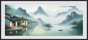 意境山水画
