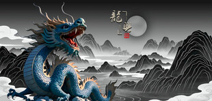 龙中国龙雕塑