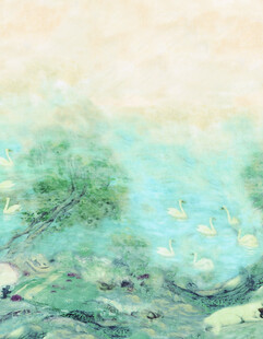 山水手绘