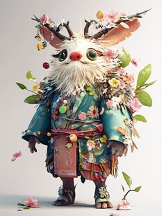 原创兔爷卡通形象