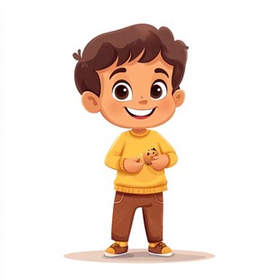 卡通人物小男孩