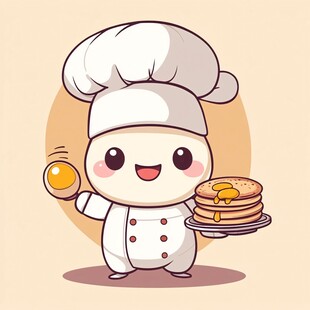 早餐包点吉祥物