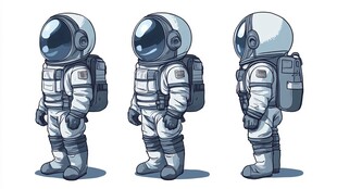 宇航员形象ip