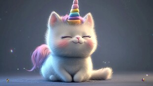 3d卡通猫咪