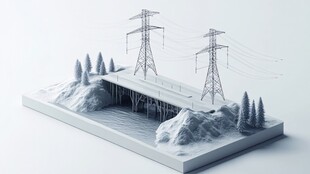 电网与自然的微观视角